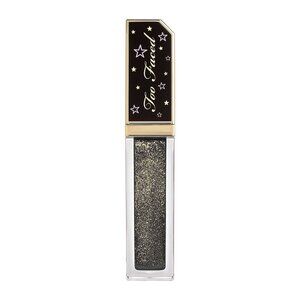 Too Faced Twinkle Liquid Glitter Eyeshadow - Licorich Charcoal Gold/Silver